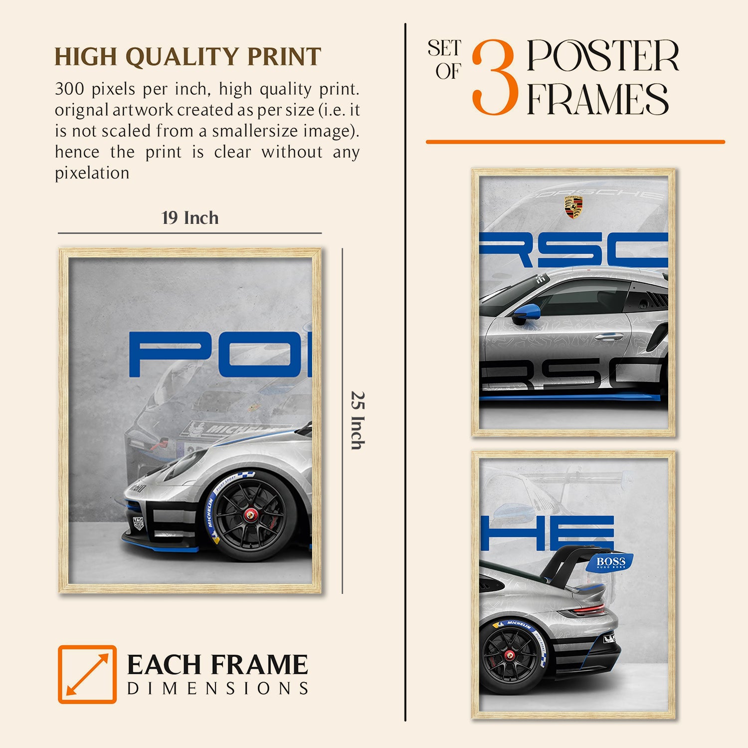 Big Porsche 911 GT3rs Sports Car