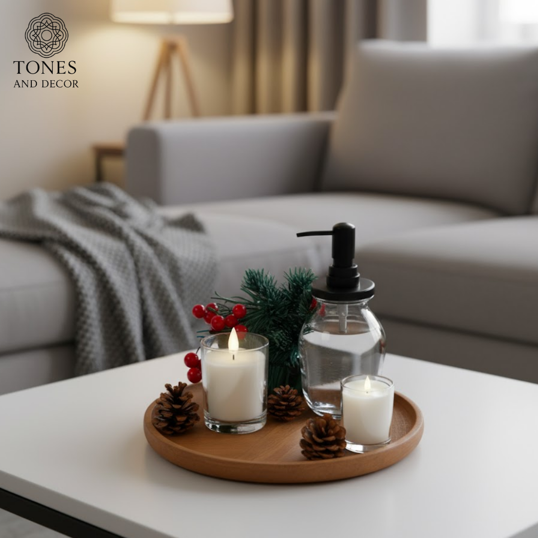 Premium Mango Wood Round Decorative Serving Plate