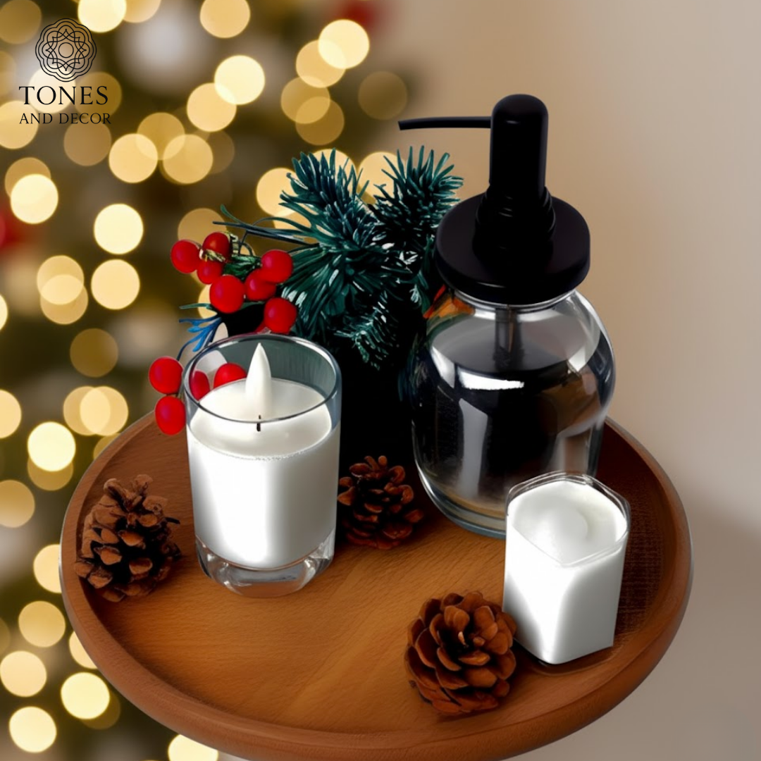 Premium Mango Wood Round Decorative Serving Plate