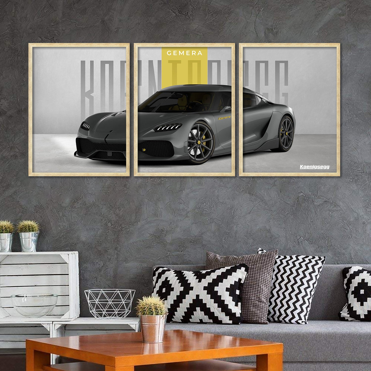 Big Koinegsegg Cars Framed Posters