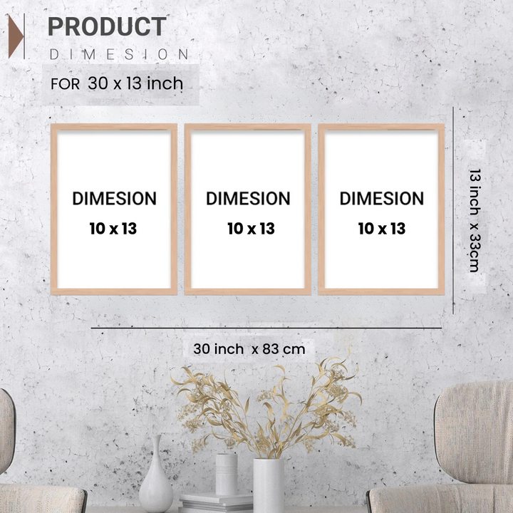 New Rectangular Shape Set Of - 3