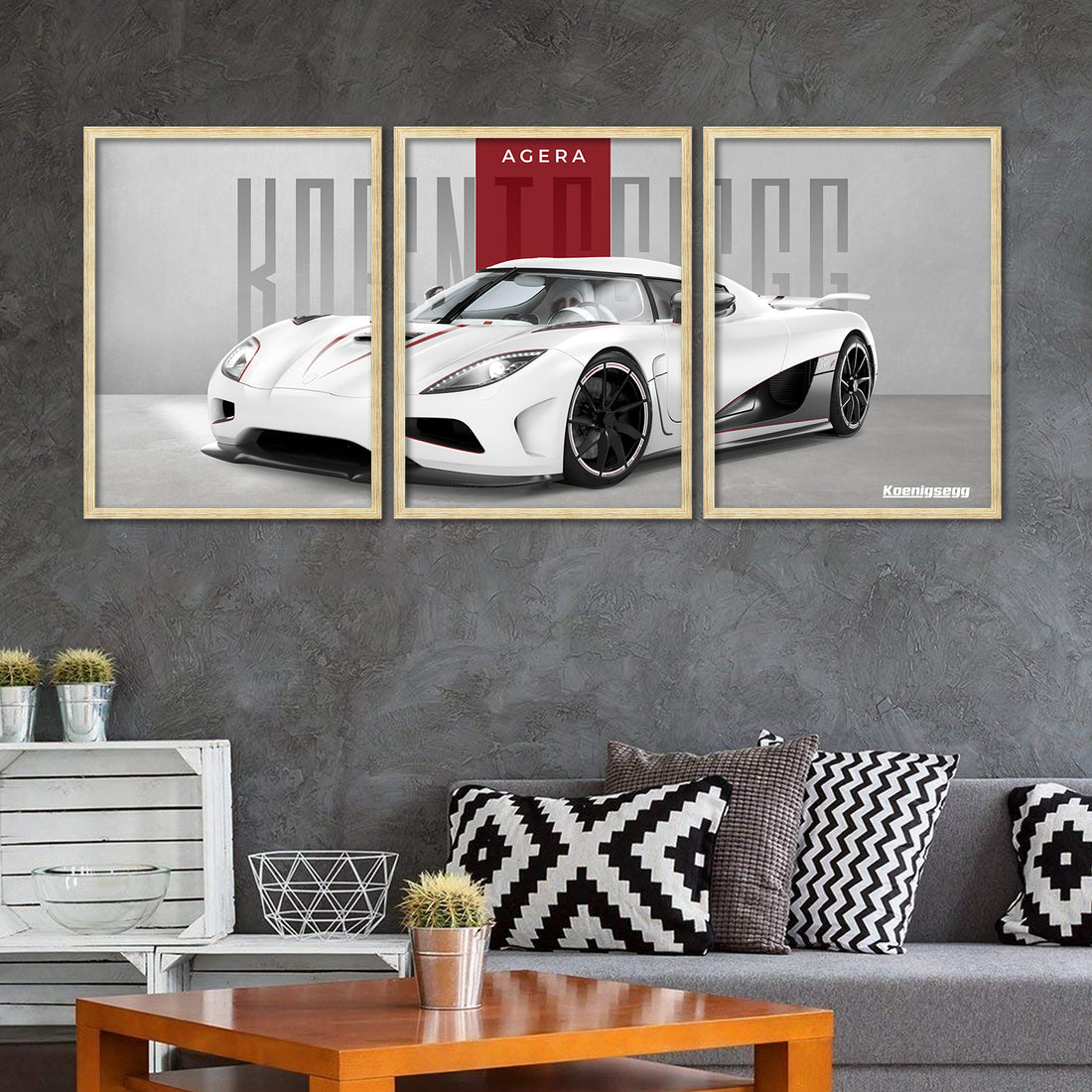 Big Koinegsegg Cars Framed Posters
