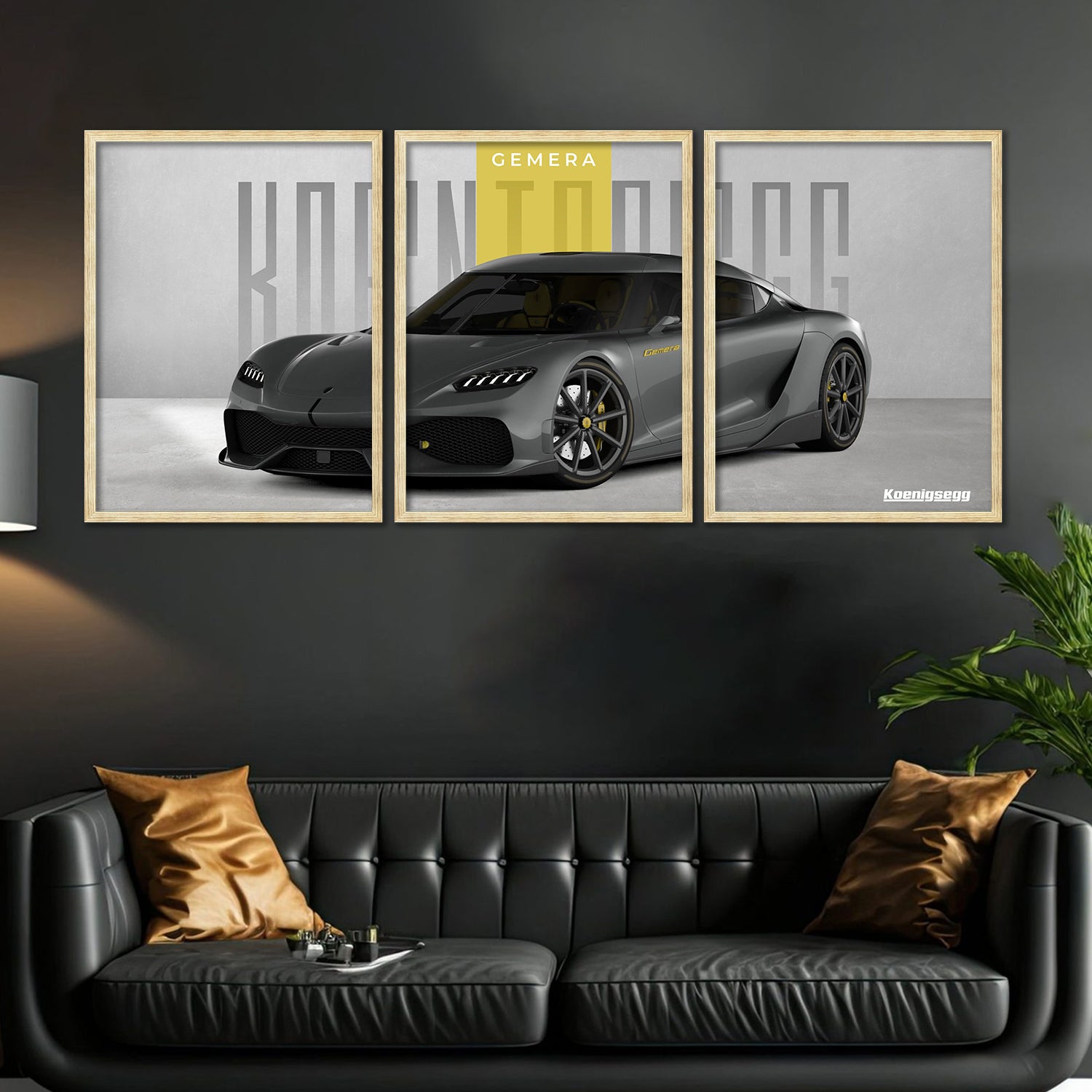 Big Koinegsegg Cars Framed Posters