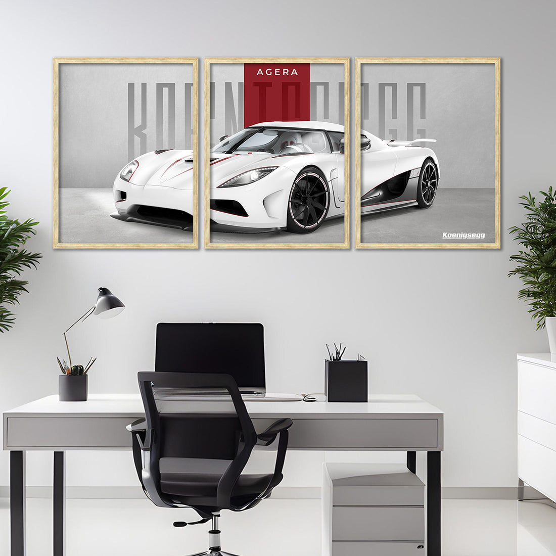 Big Koinegsegg Cars Framed Posters