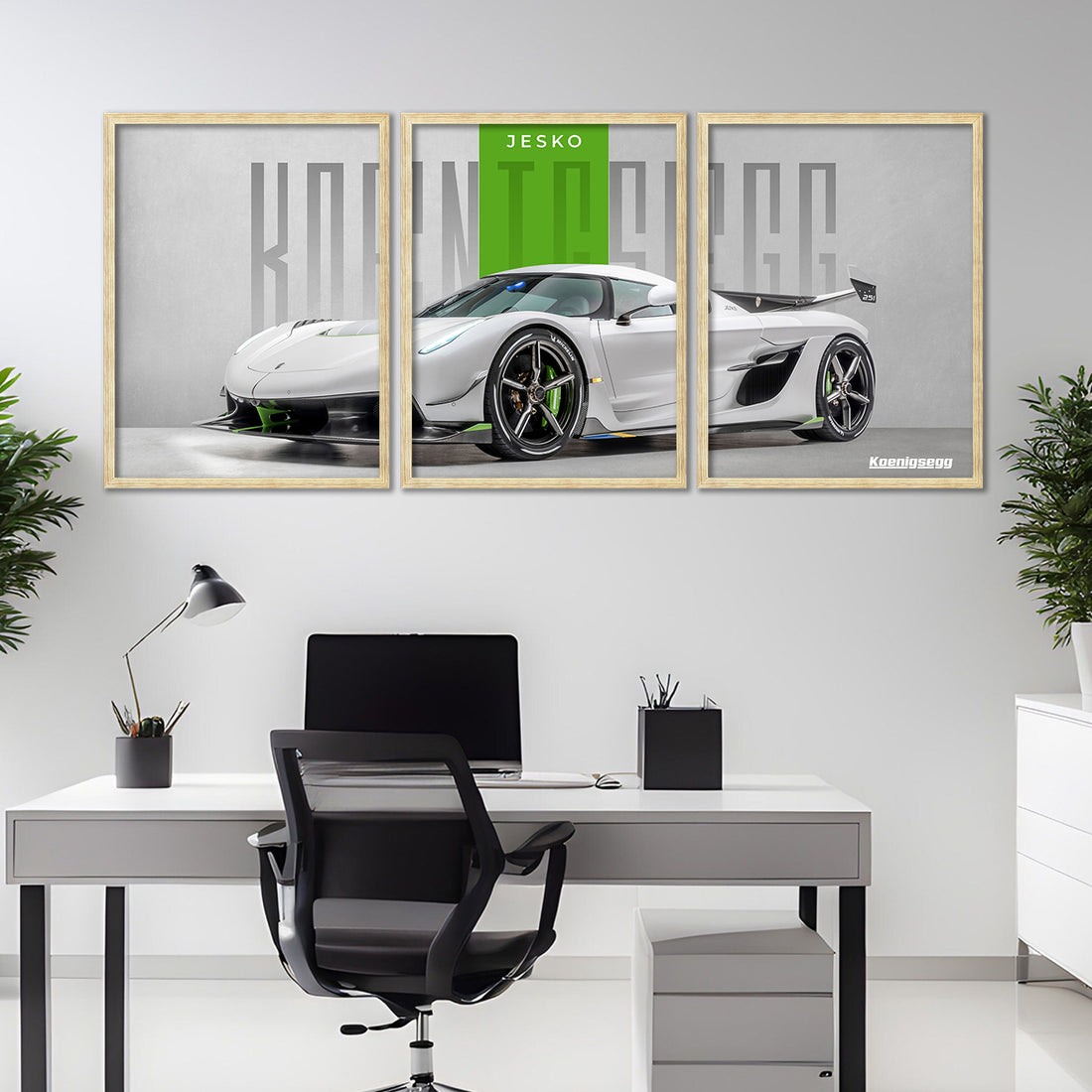 Big Koinegsegg Cars Framed Poster