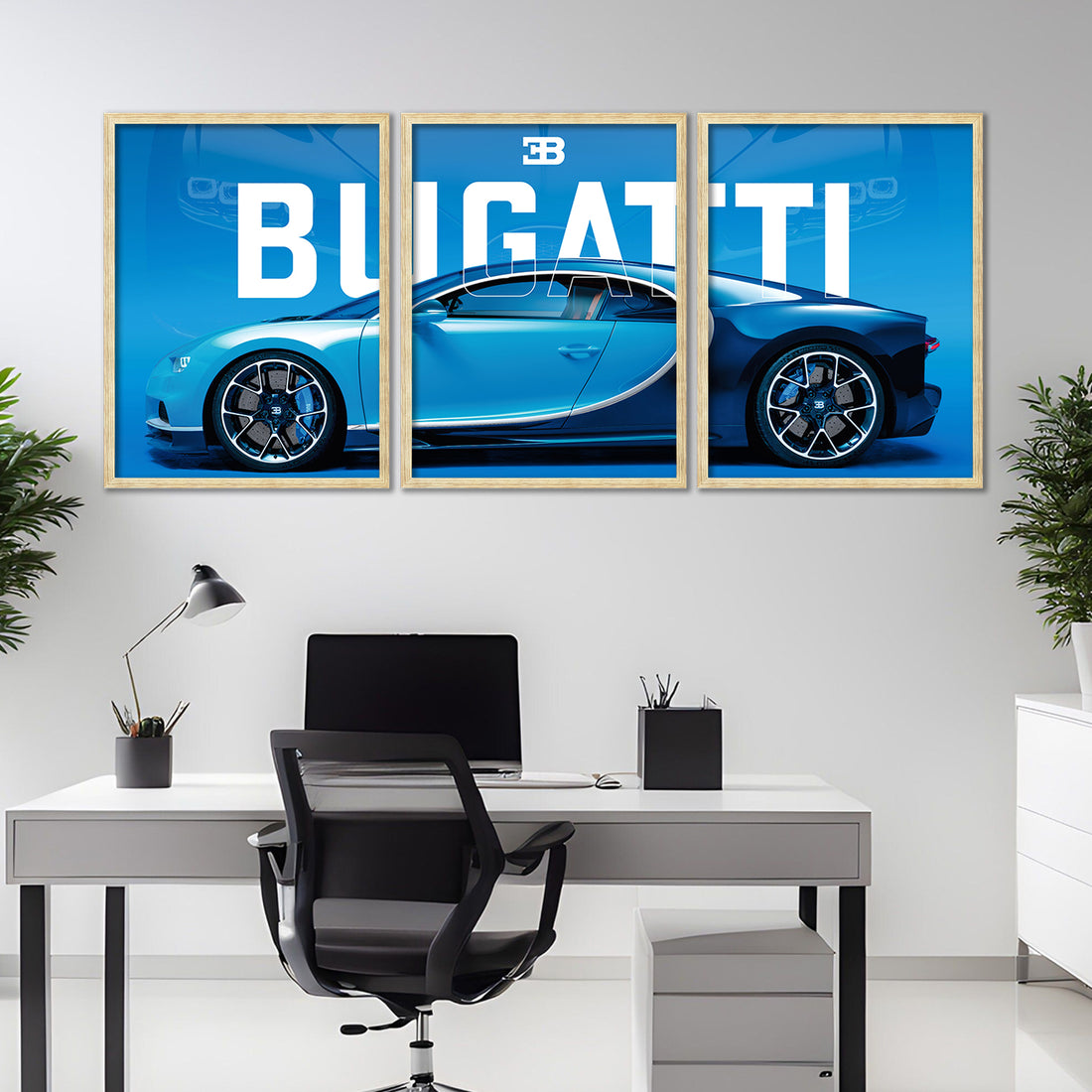 Big Bugatti Cars Framed Posters