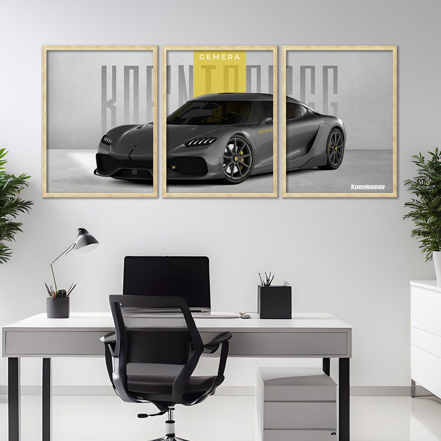 Big Koinegsegg Cars Framed Posters