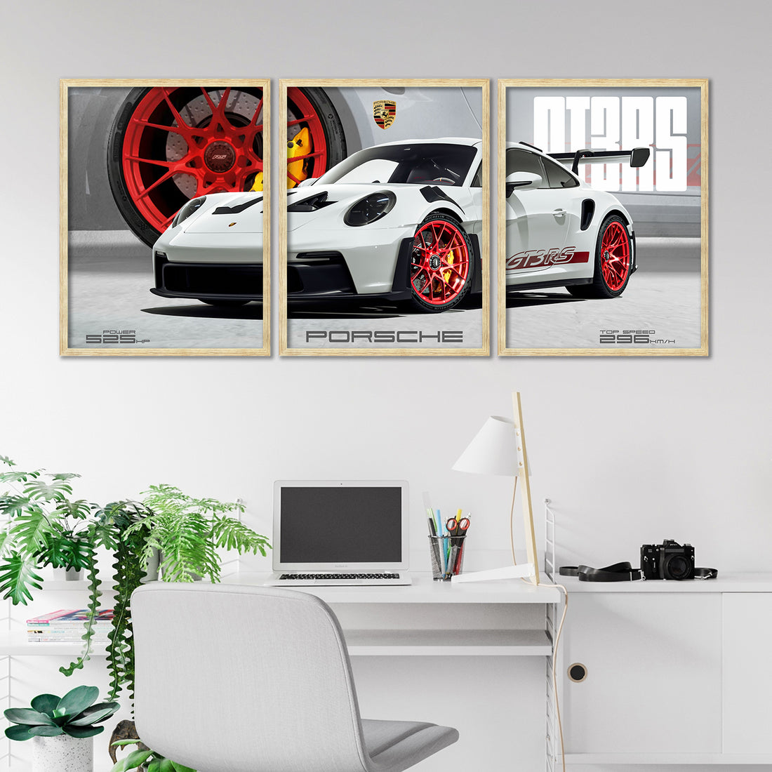 Big Porsche Cars Framed Posters