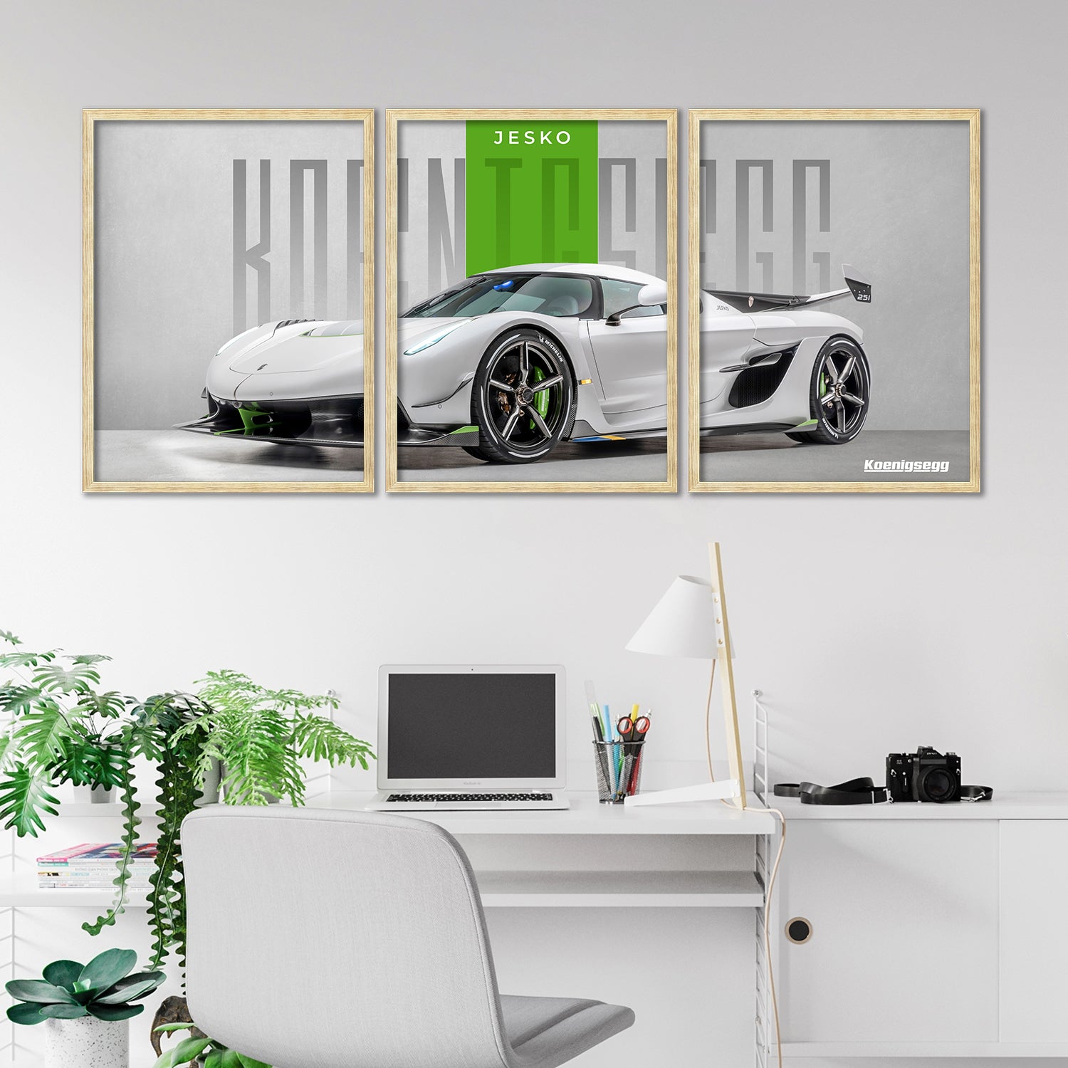 Big Koinegsegg Cars Framed Poster