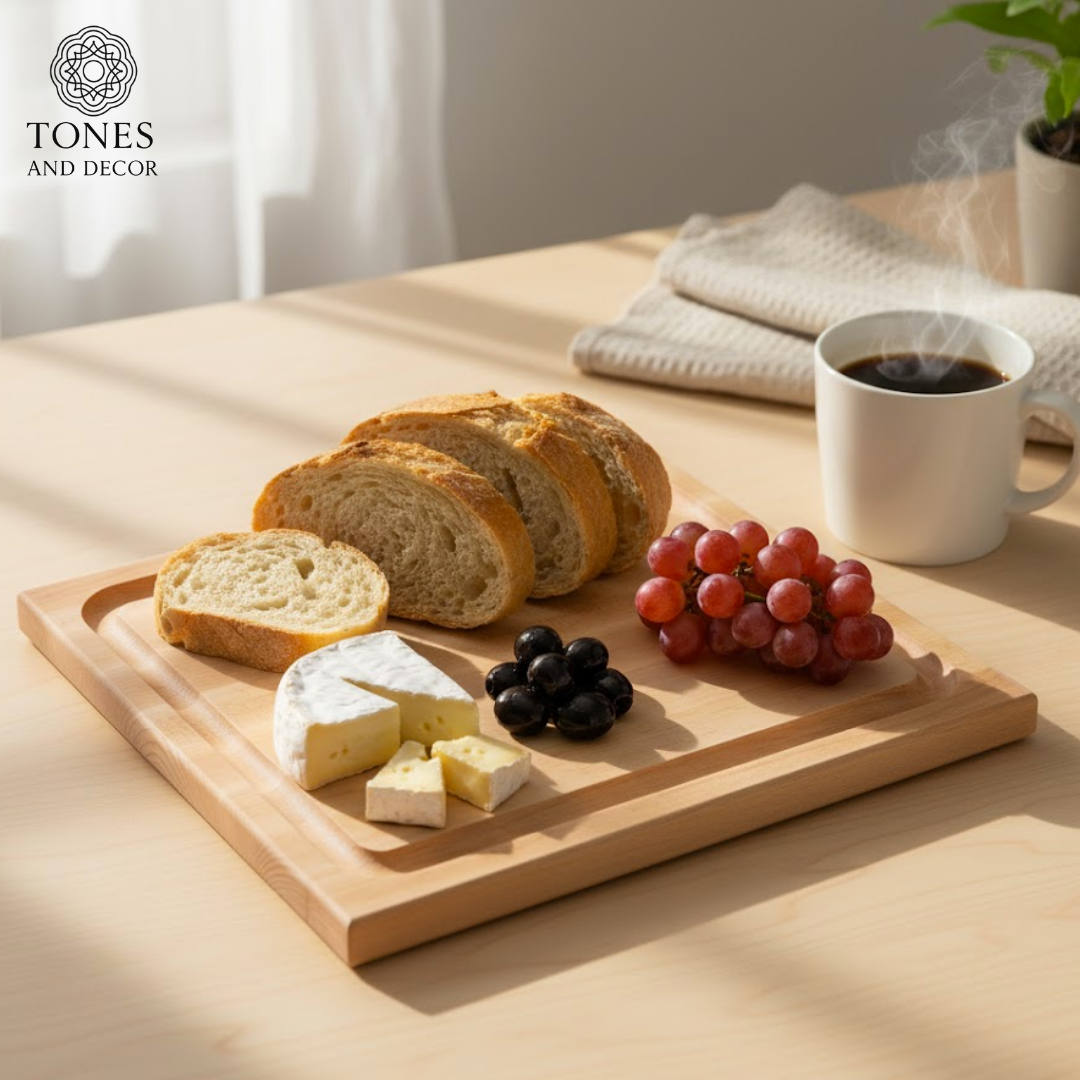 Extra-Large Wooden Chopping Board with Deep Juice Groove – 61 cm Professional Board (Copy)