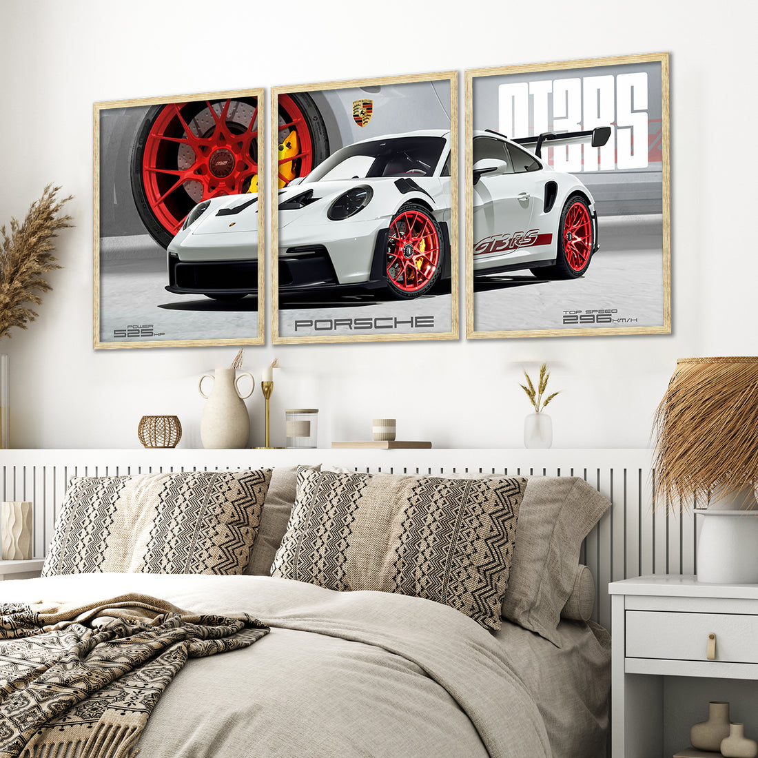 Big Porsche Cars Framed Posters