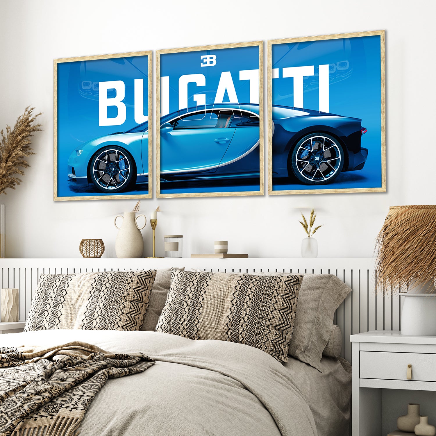 Big Bugatti Cars Framed Posters