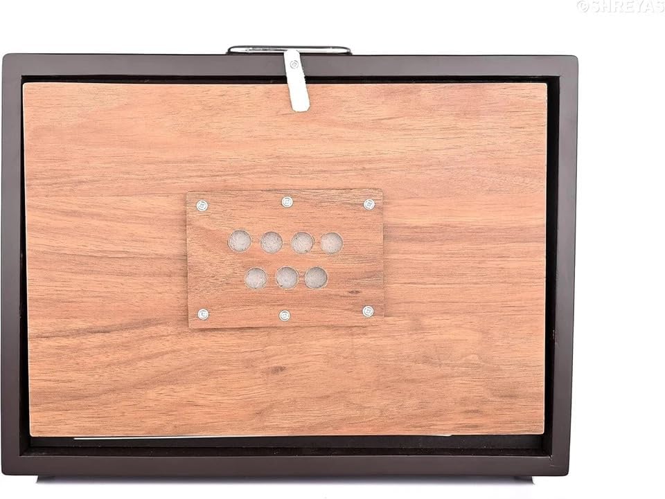 15" Shruti Box Pure Teak Wood  Musical Instrument With Carry Bag