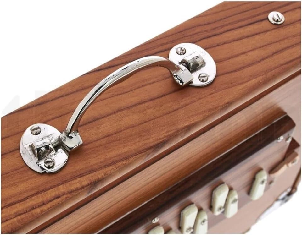 16" Shruti Box, Solid Teak Wood Sur Peti With Bag