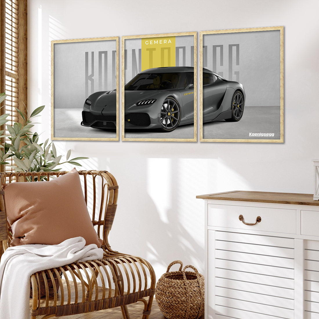 Big Koinegsegg Cars Framed Posters