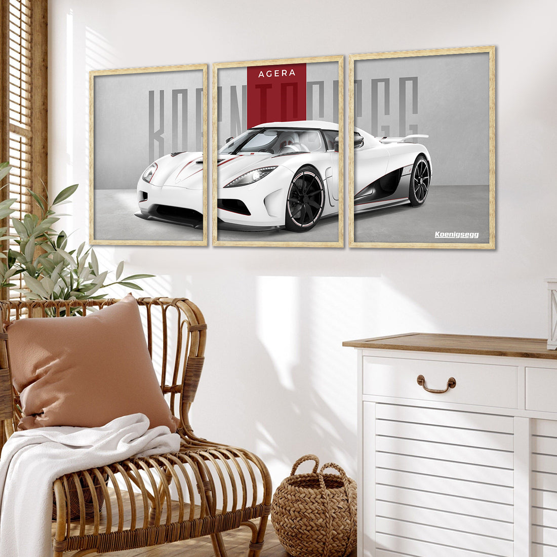 Big Koinegsegg Cars Framed Posters