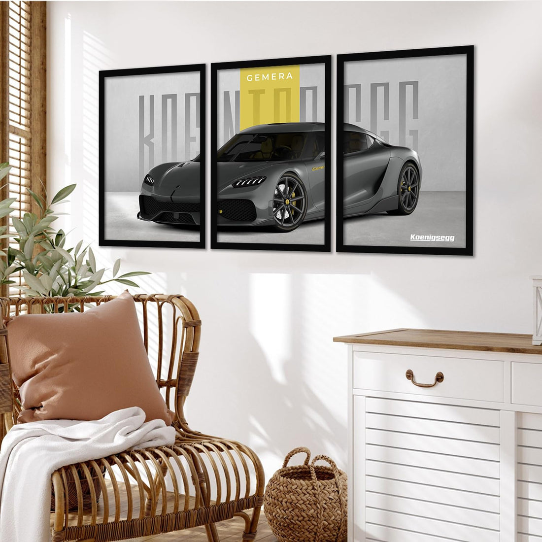 Big Koinegsegg Cars Framed Posters