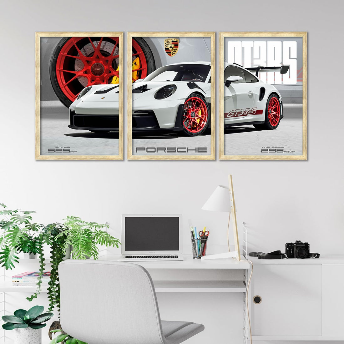 Big Porsche Cars Framed Posters