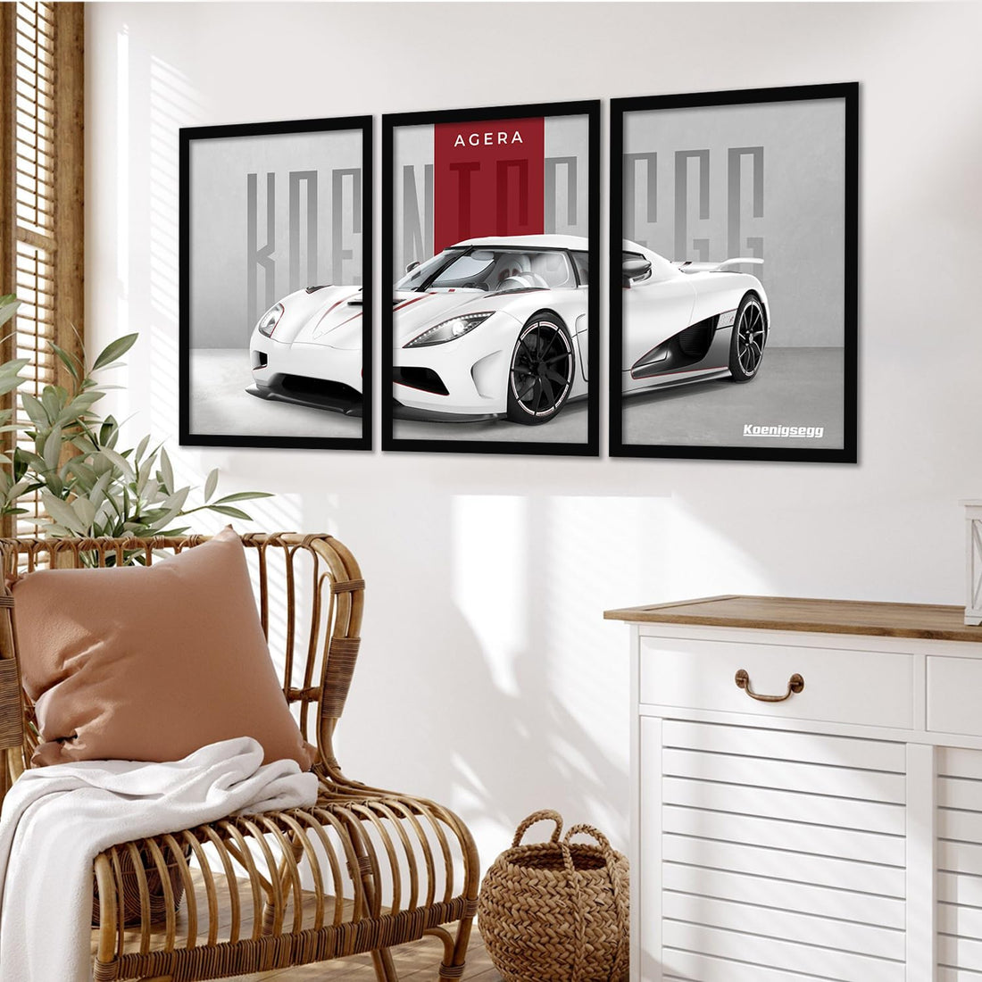 Big Koinegsegg Cars Framed Posters