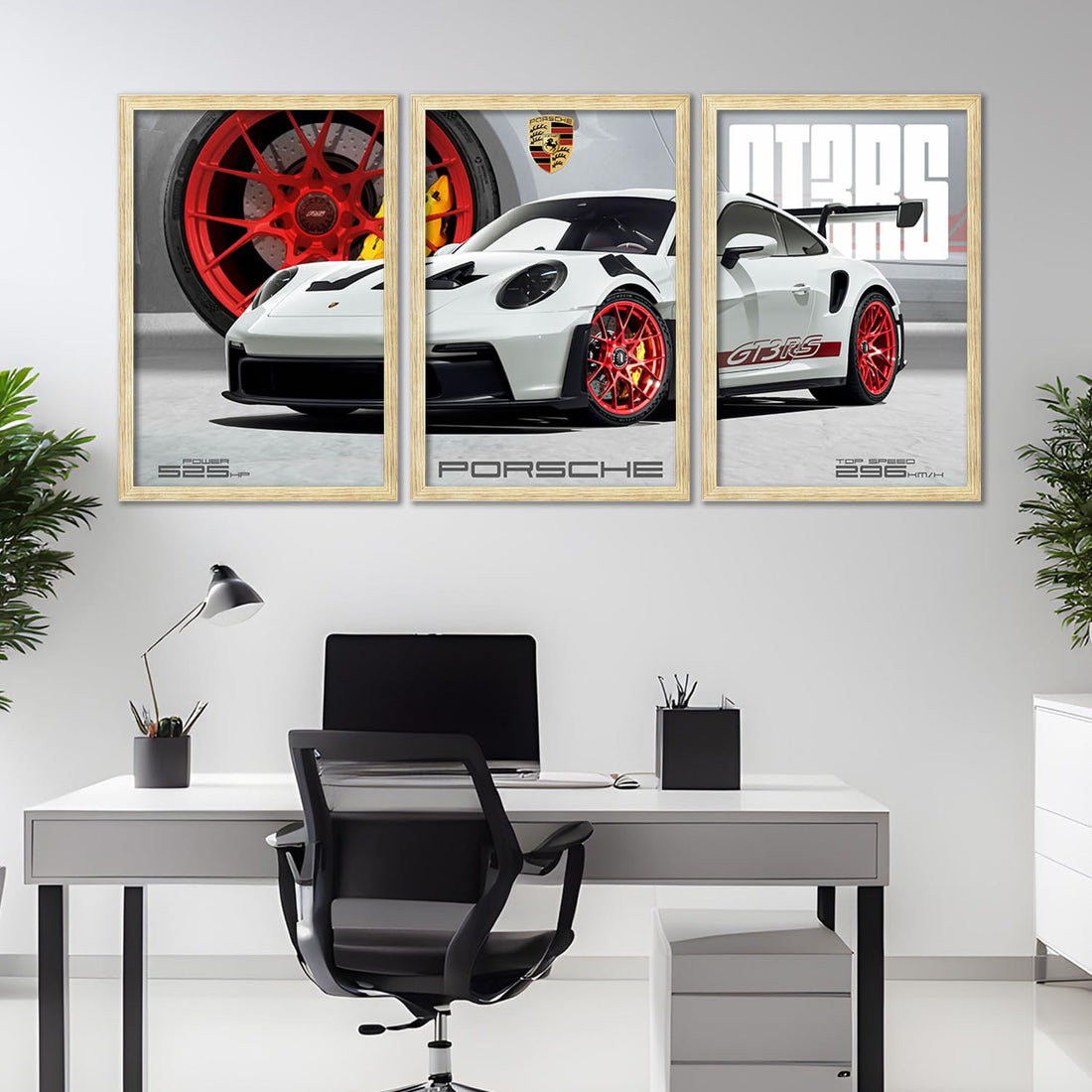 Big Porsche Cars Framed Posters