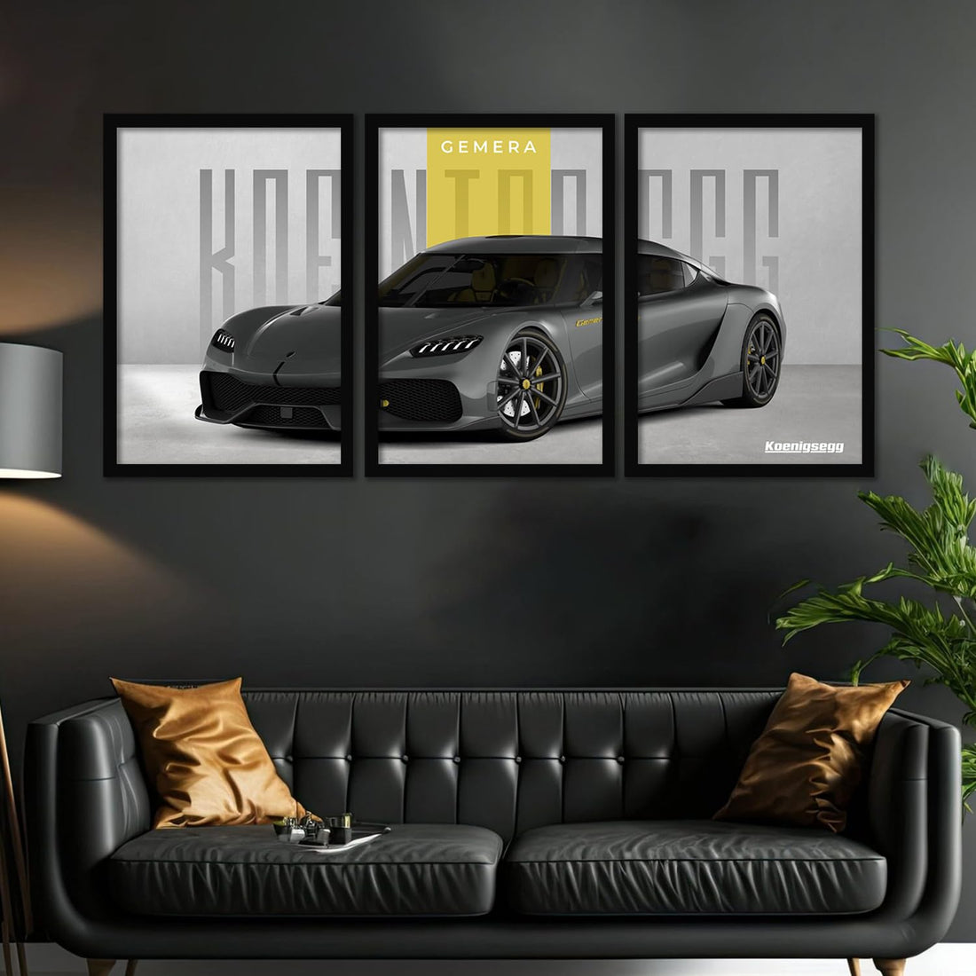 Big Koinegsegg Cars Framed Posters