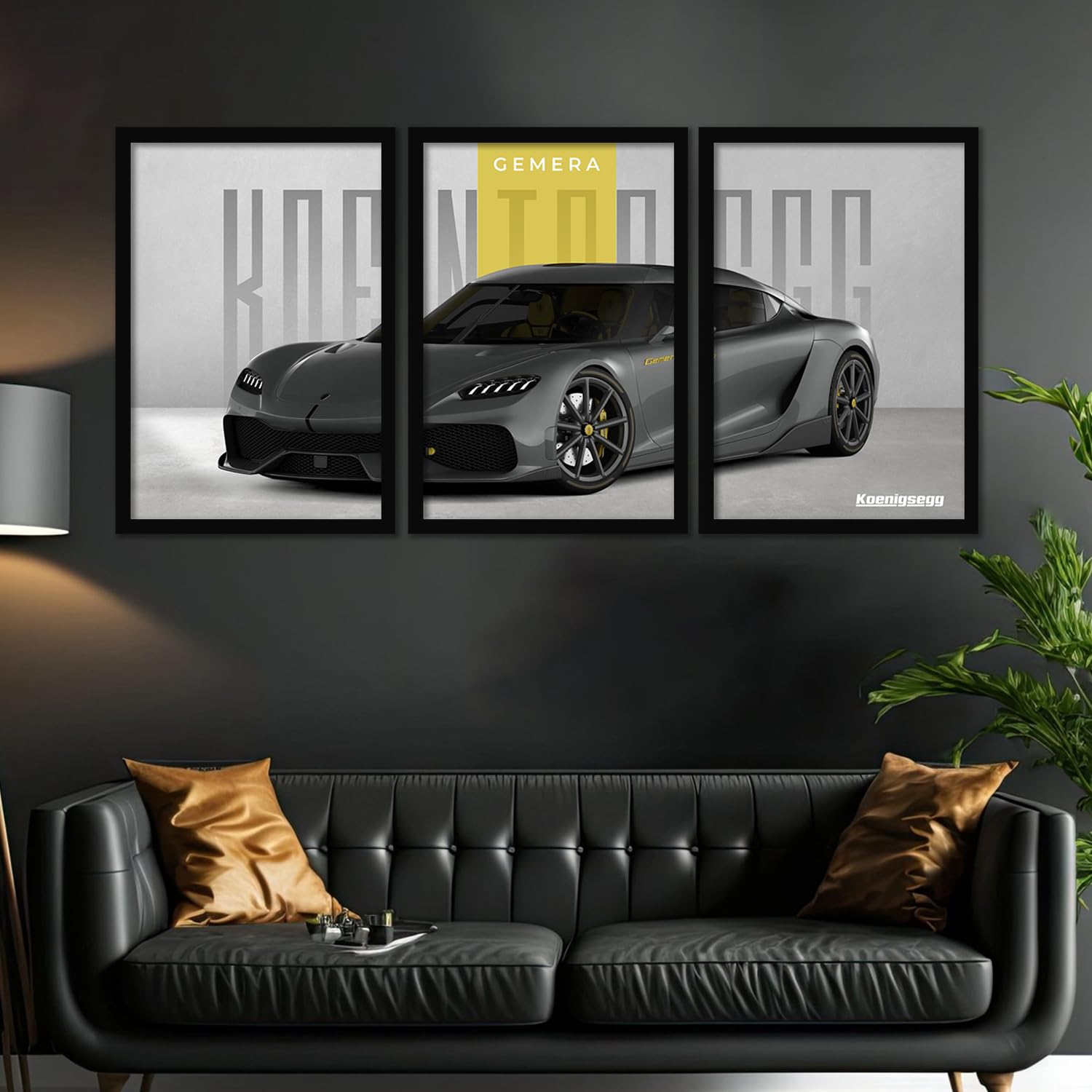 Big Koinegsegg Cars Framed Posters