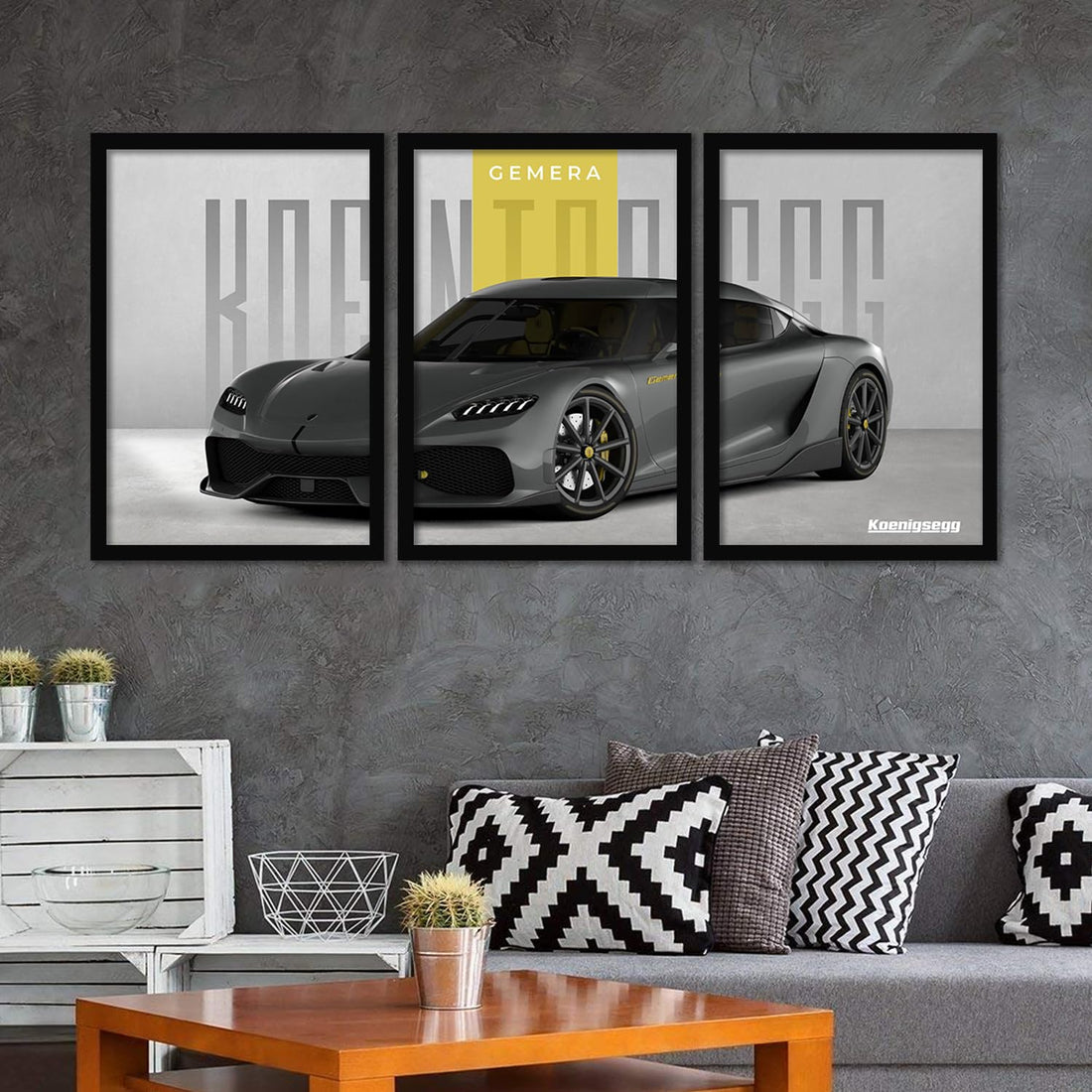 Big Koinegsegg Cars Framed Posters