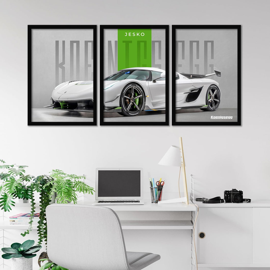 Big Koinegsegg Cars Framed Poster
