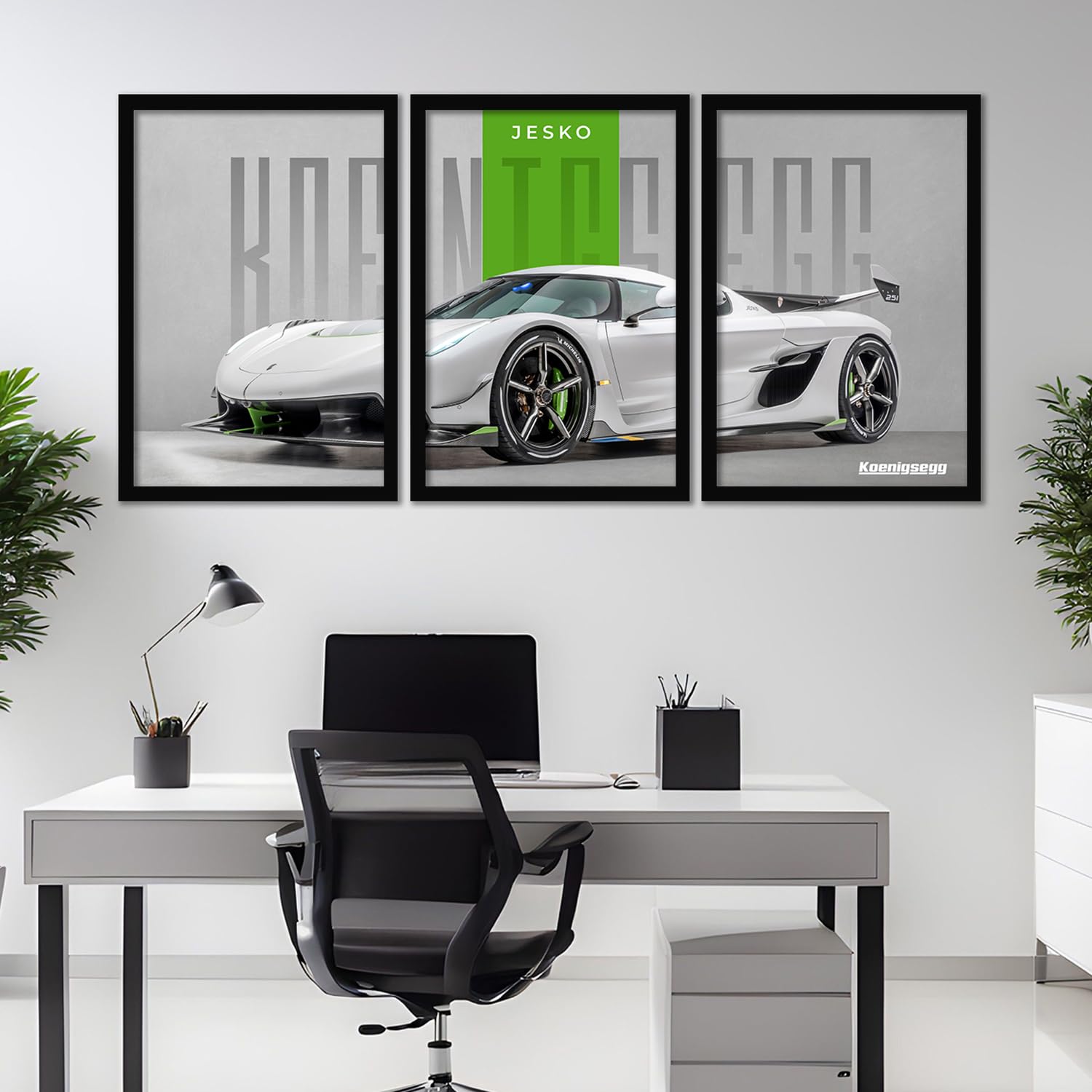 Big Koinegsegg Cars Framed Poster
