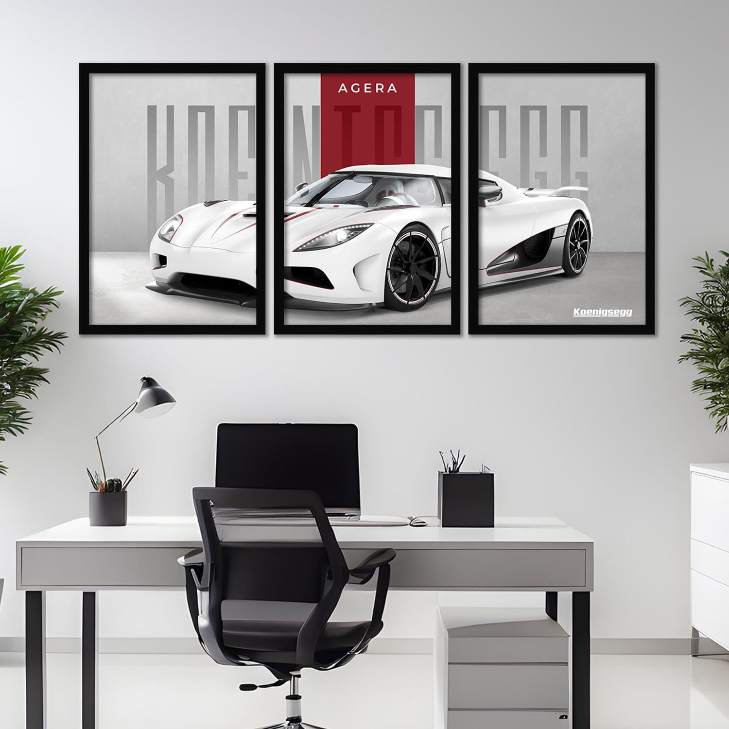 Big Koinegsegg Cars Framed Posters
