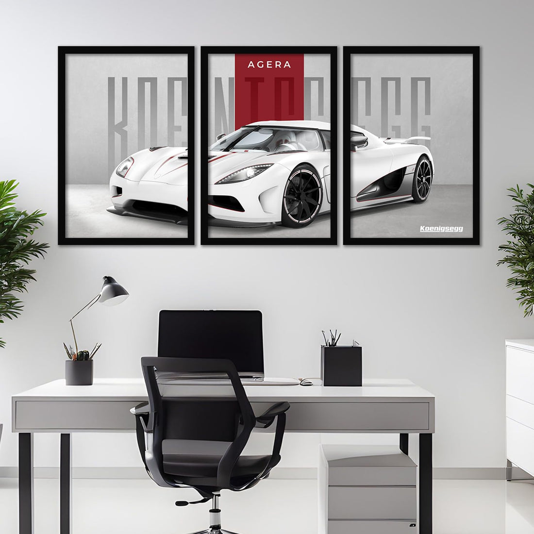 Big Koinegsegg Cars Framed Posters