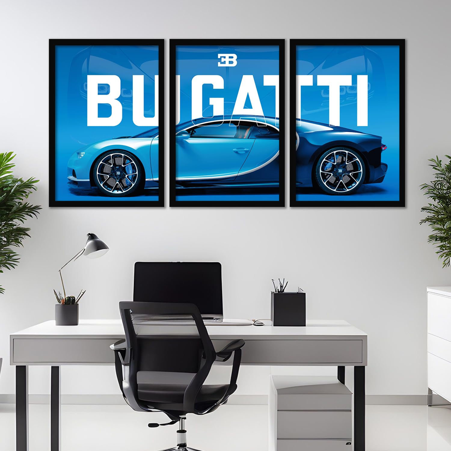 Big Bugatti Cars Framed Posters