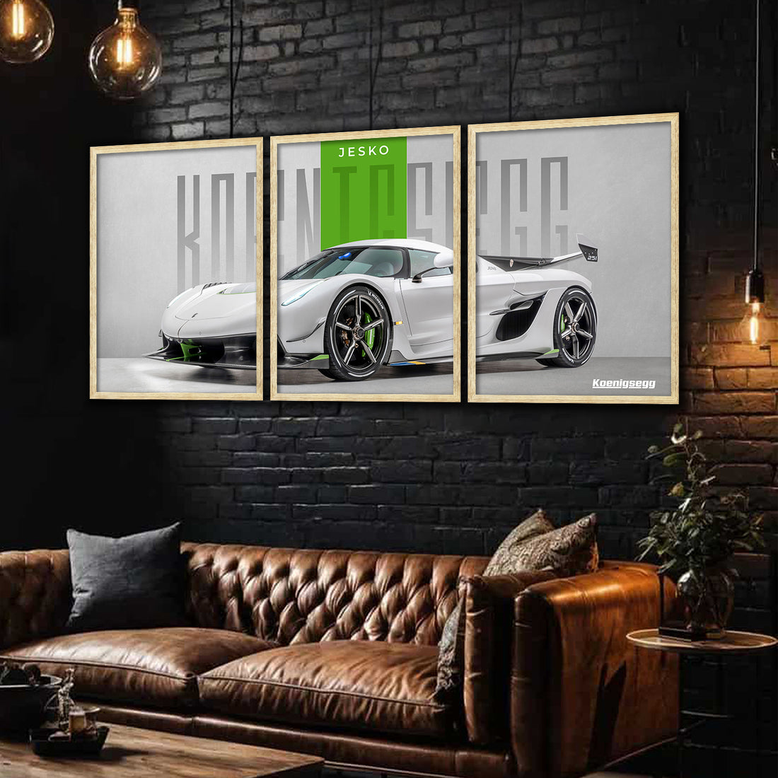 Big Koinegsegg Cars Framed Poster