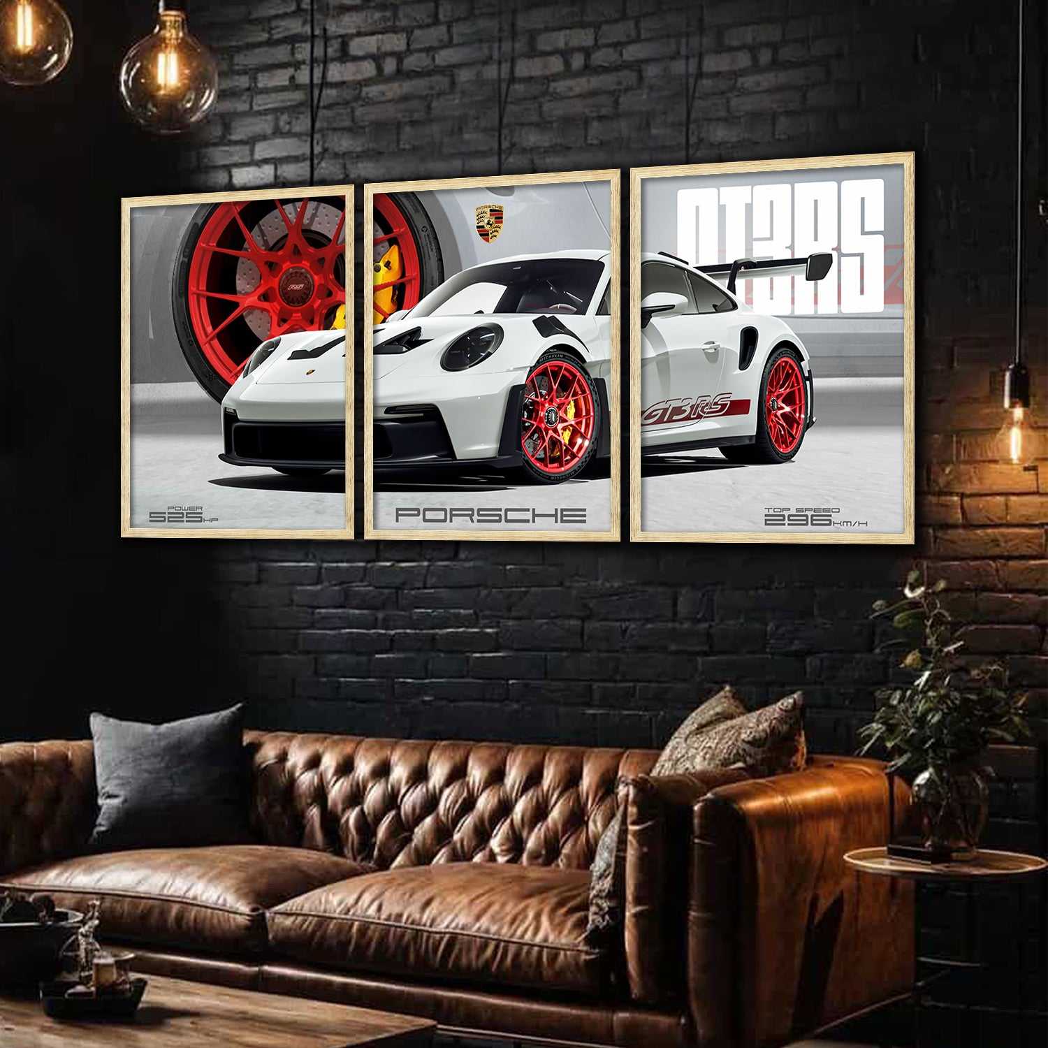 Big Porsche Cars Framed Posters