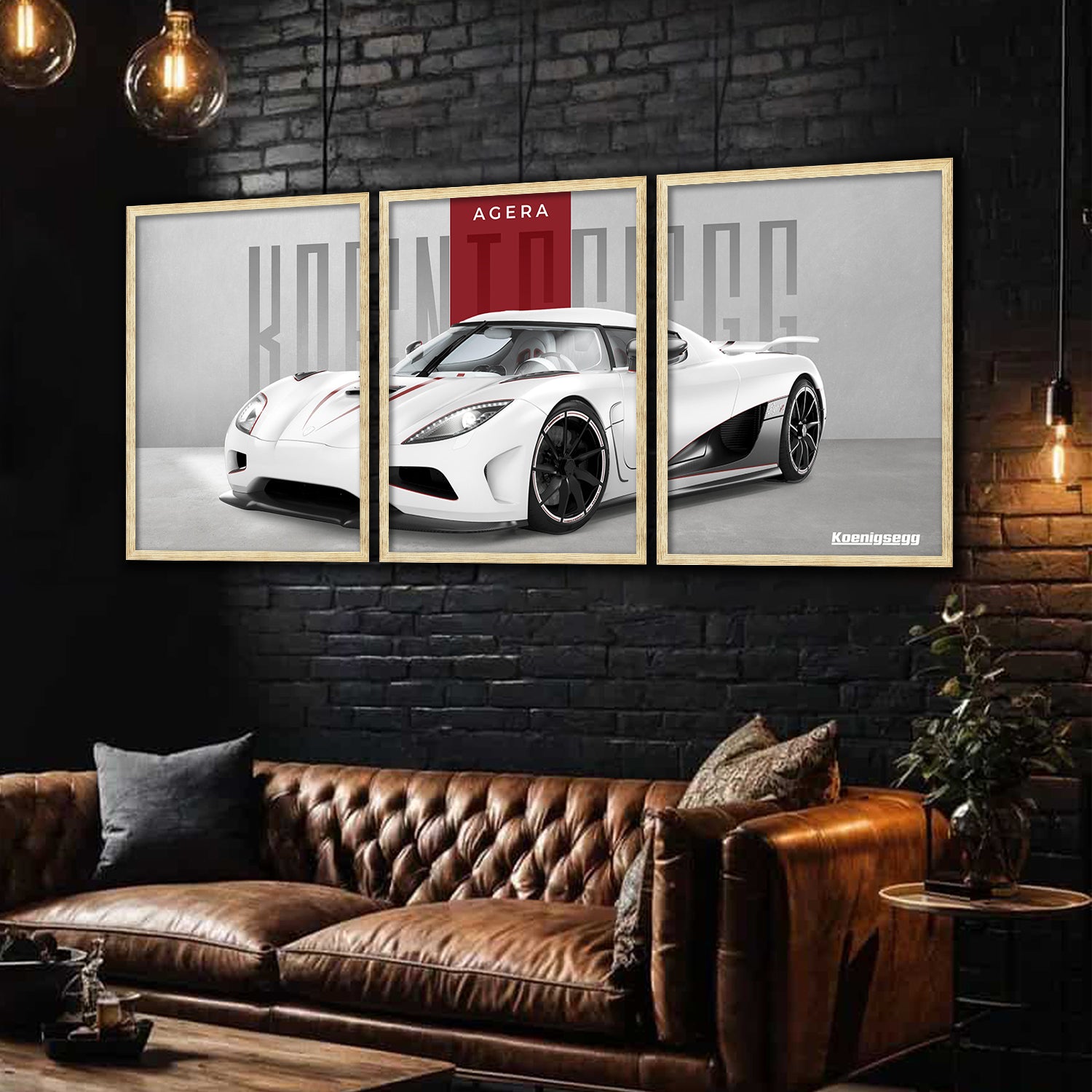 Big Koinegsegg Cars Framed Posters