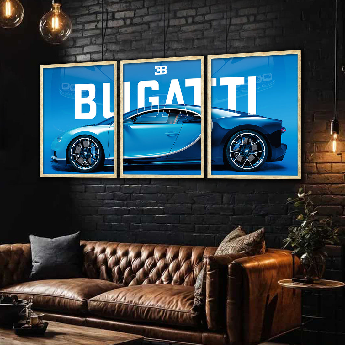 Big Bugatti Cars Framed Posters