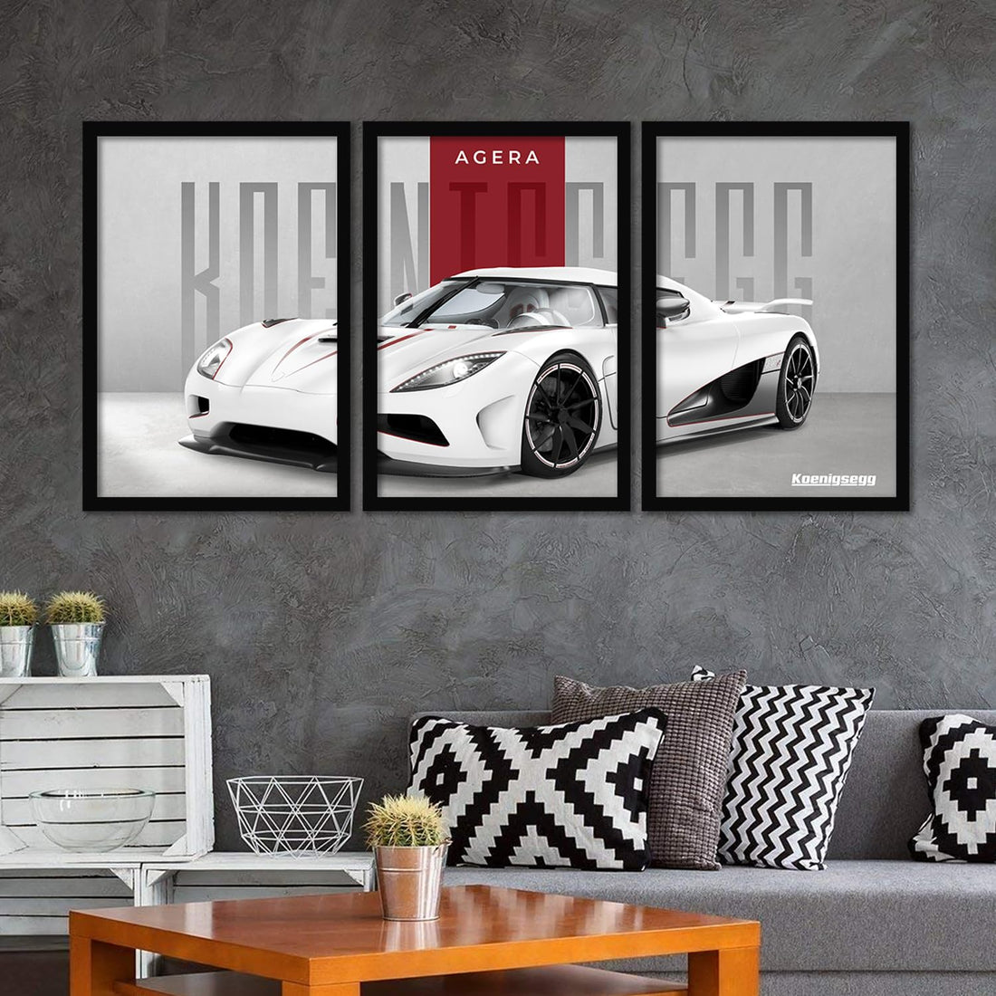 Big Koinegsegg Cars Framed Posters