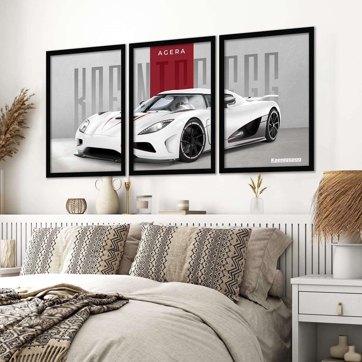 Big Koinegsegg Cars Framed Posters