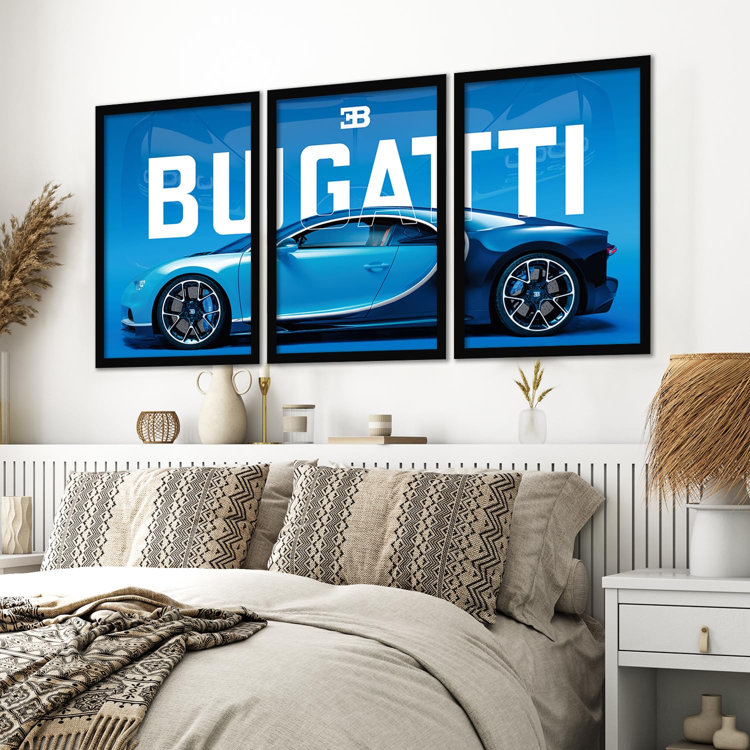 Big Bugatti Cars Framed Posters