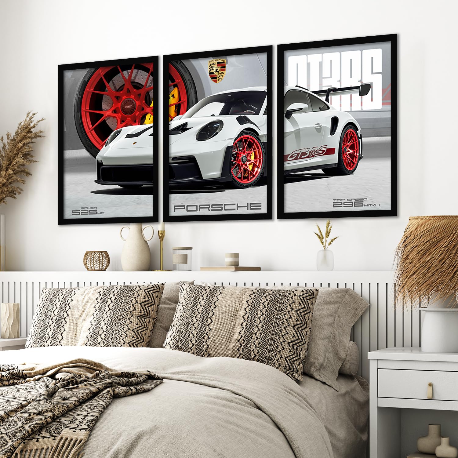 Big Porsche Cars Framed Posters
