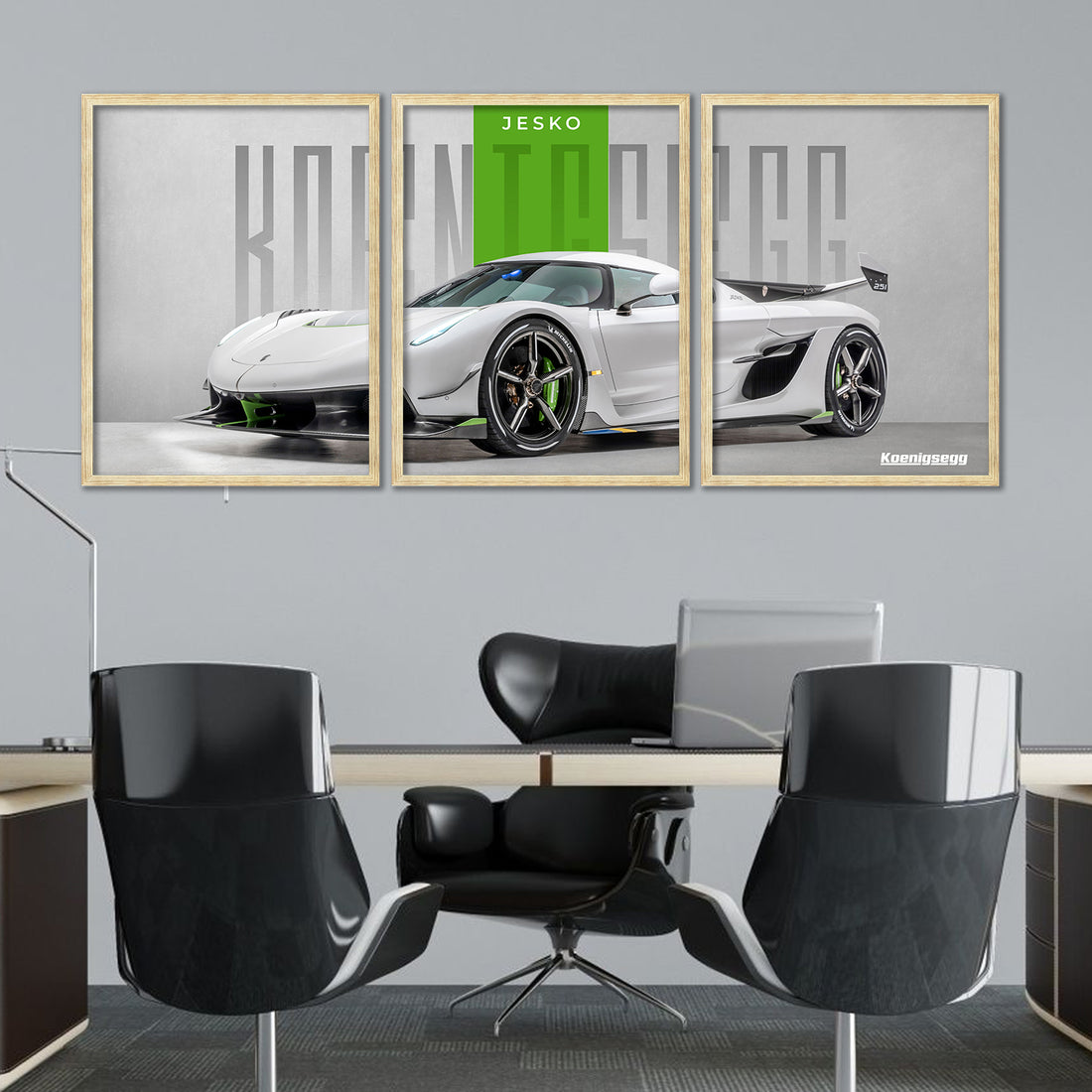 Big Koinegsegg Cars Framed Poster