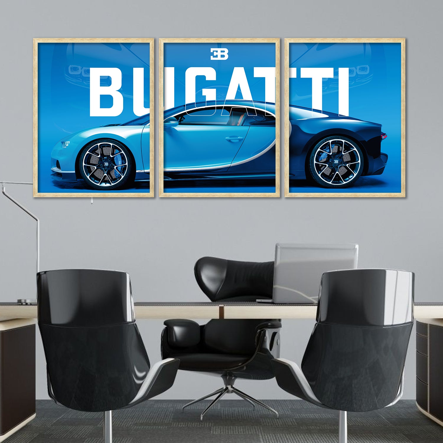 Big Bugatti Cars Framed Posters