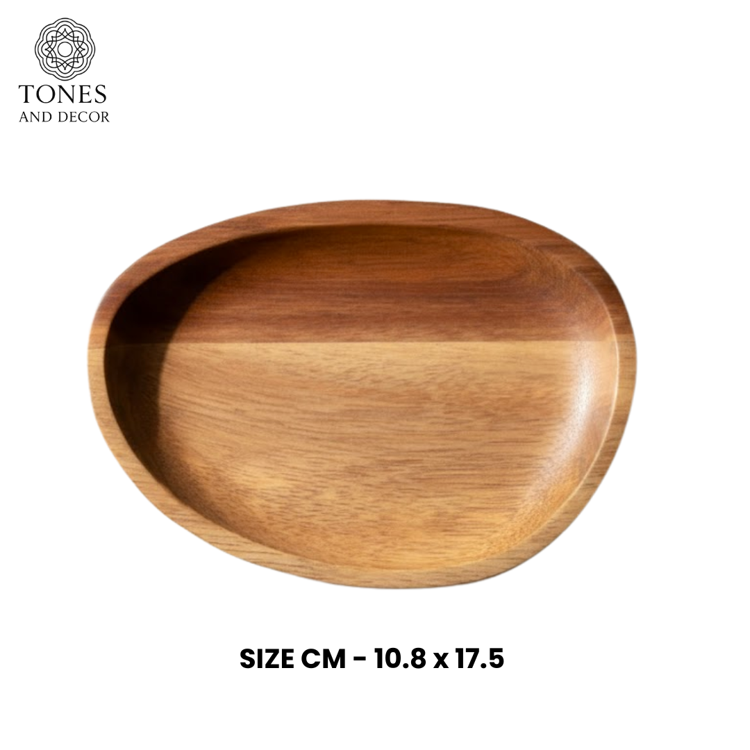 Oval Mango Wood Serving Tray