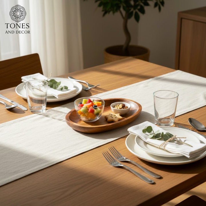 Oval Mango Wood Serving Tray