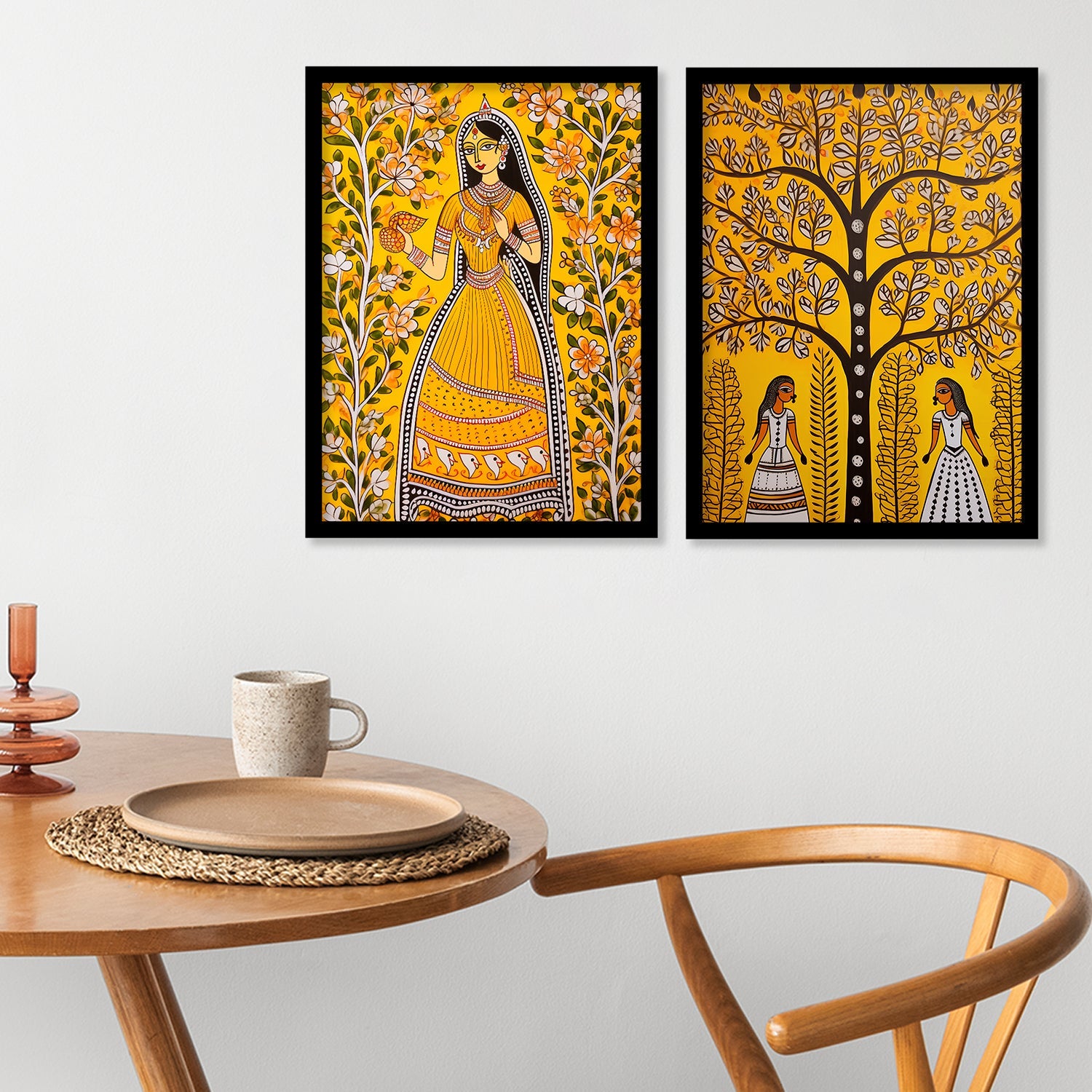 Ancient Madhubani Painting