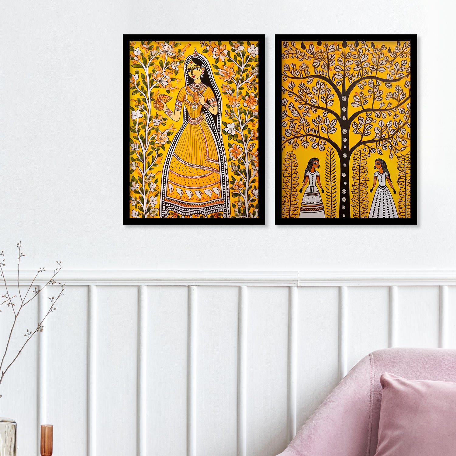 Ancient Madhubani Painting