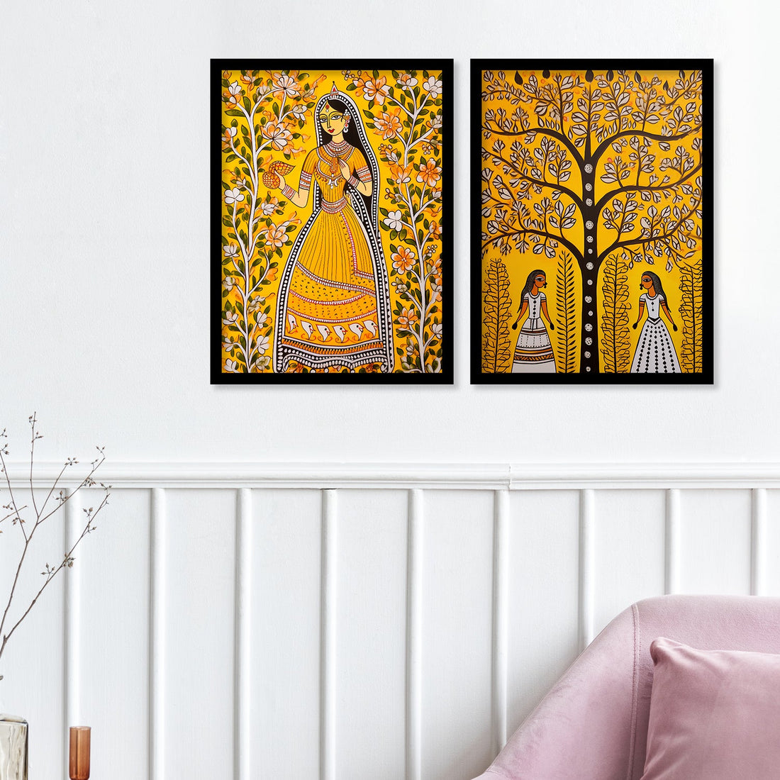 Ancient Madhubani Painting