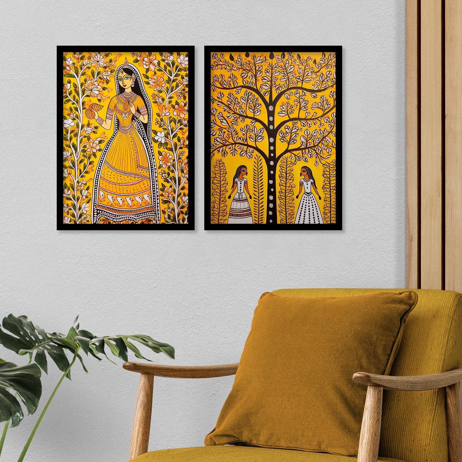 Ancient Madhubani Painting