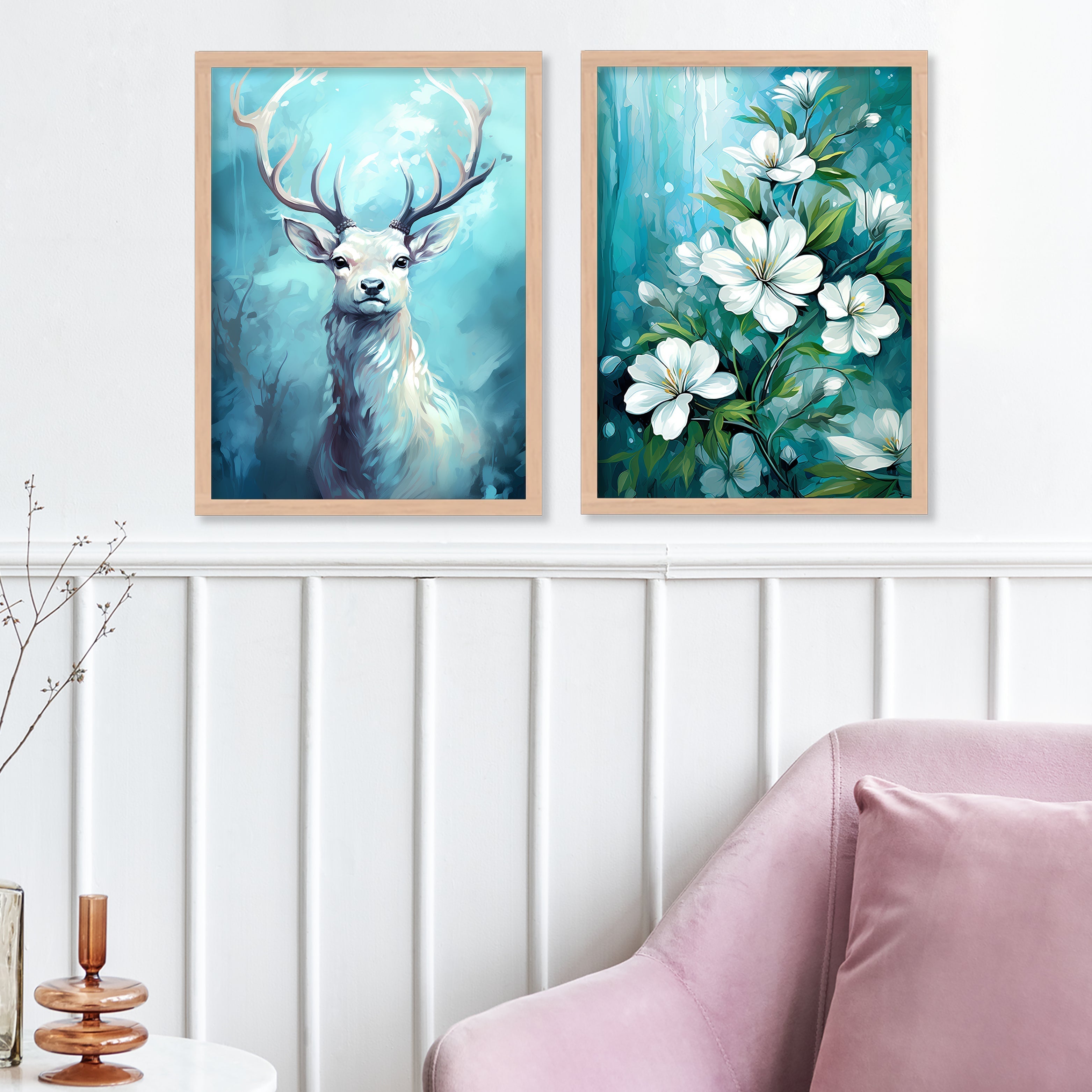 Coloured Swamp Deer