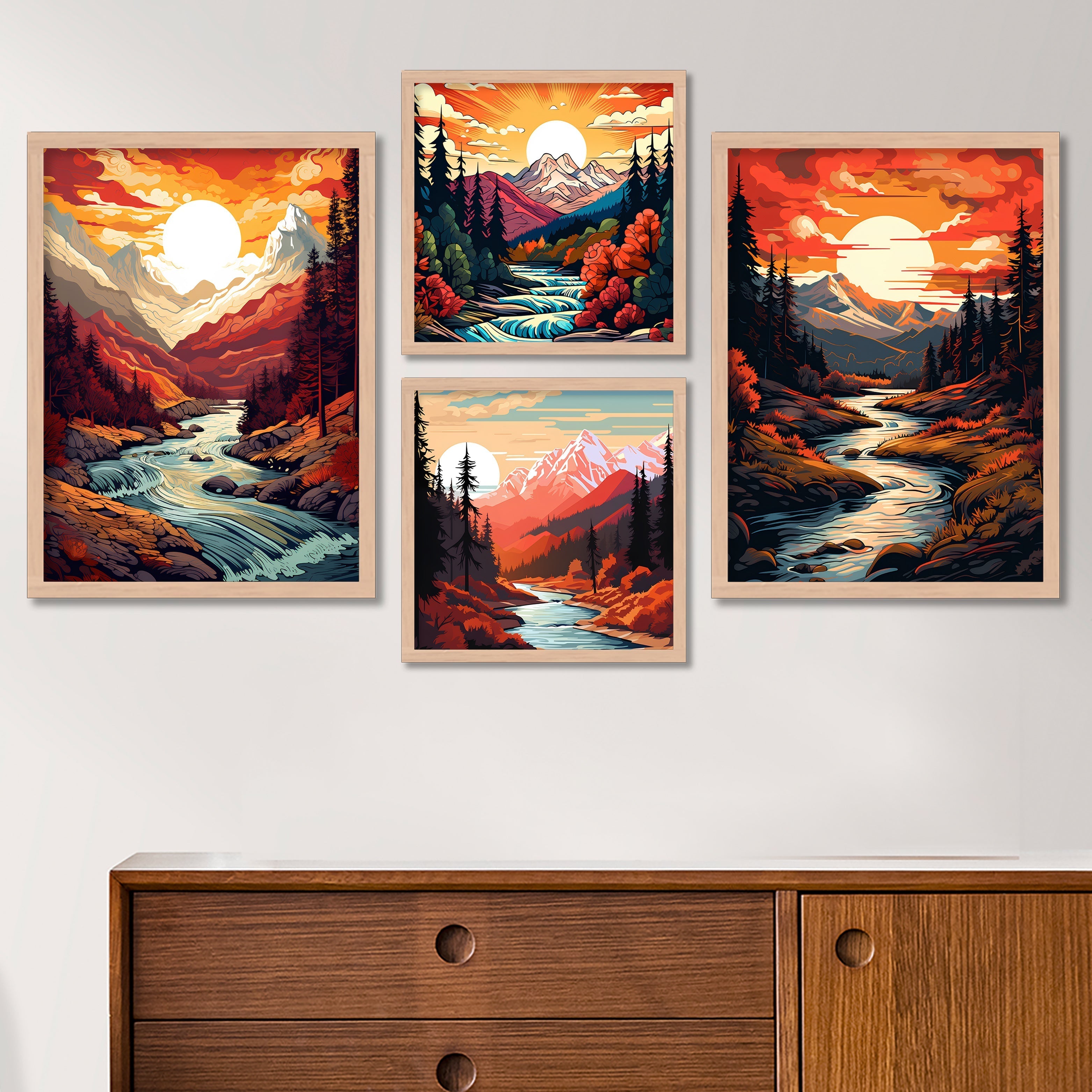 Sunset Scene